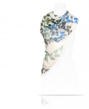 Палантин Унисекс HAND.W40-PAPILLON/BLANCHE